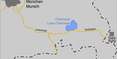 แผนที่ ofmunich ทะเลสาบนั่น 