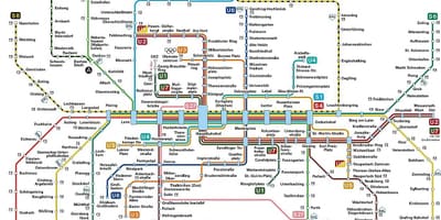 สอดท่อนแผนที่มิวนิค