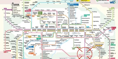 แผนที่ของ mvv เครือข่าย
